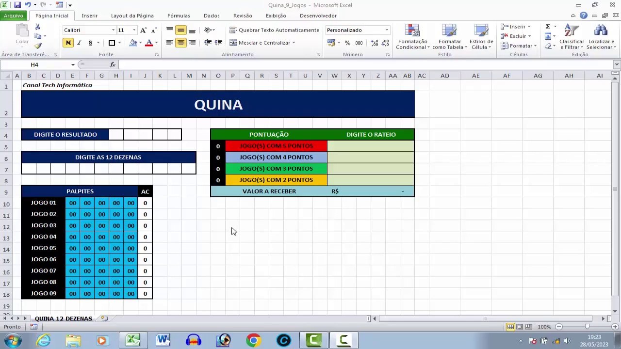 Como Colorir Células Automaticamente De Acordo Com o Valor Pelo Excel
