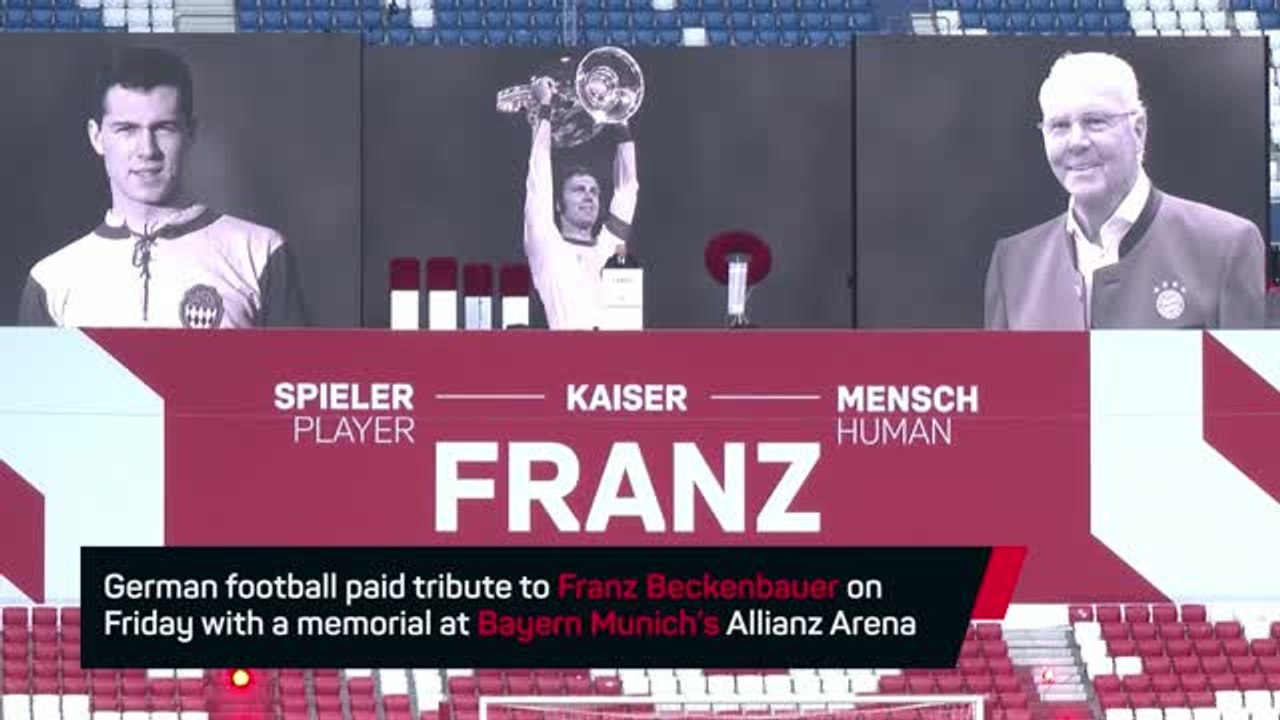 German football bids farewell to Beckenbauer in...