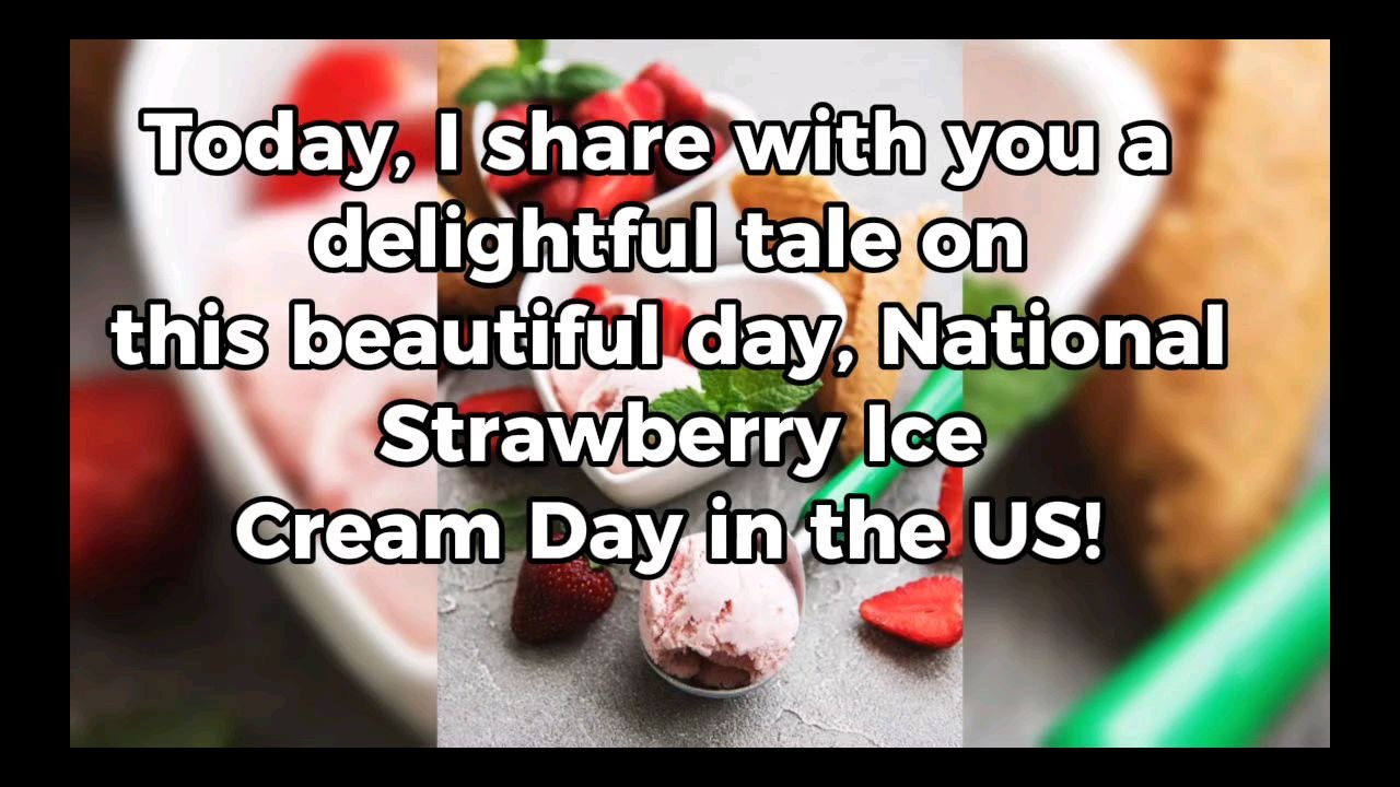 National Strawberry Ice Cream Day