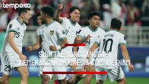 Timnas Indonesia Kalahkan Vietnam 1-0 di Piala Asia 2023, Ini Tanggapan Shin Tae-yong