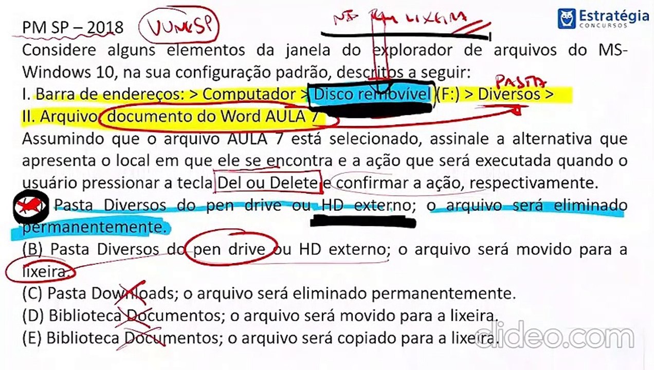 109. Gerenciamento de arquivos e pastas Windows...