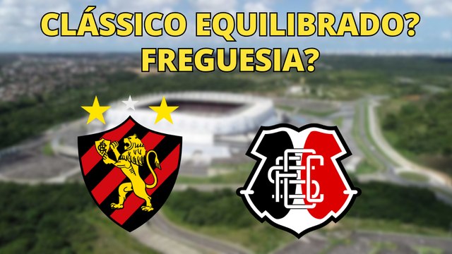 Confira o retrospecto dos duelos entre SPORT e SANTA CRUZ