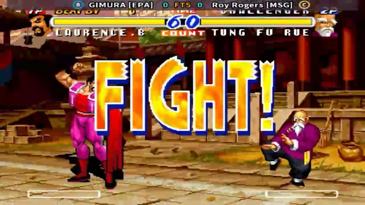 GIMURA [EPA] vs Roy Rogers [MSG] - Real Bout Fatal Fury 2 - FT5