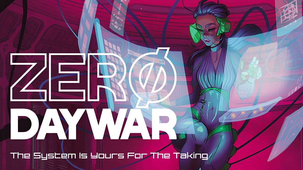 ZERO DAY WAR - Card-based Computer Hacking Game in the Space-Faring Future