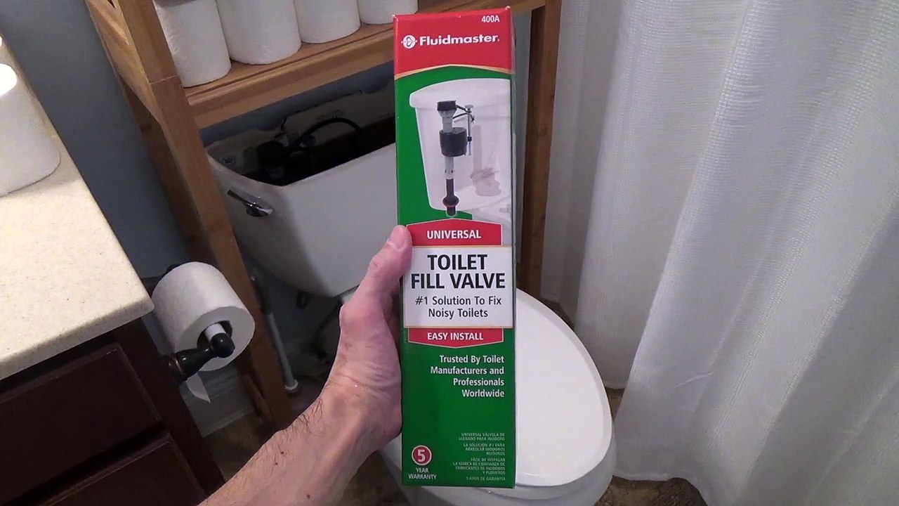 FLUIDMASTER UNIVERSAL TOILET FILL VALVE 400A REVIEW AND HOW TO INSTALL