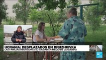 Informe desde Druzhkivka: familias regresan a sus hogares pese a estar cerca al frente de batalla