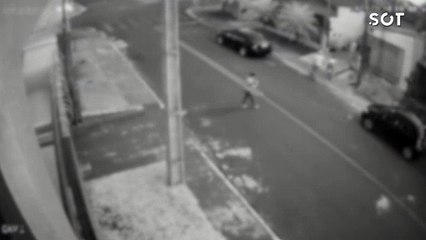 Câmeras de segurança registra em Santa Tereza do Oeste