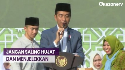 Jokowi Minta Muslimat NU Tak Saling Hujat dan Menjelekkan  meski Beda Pilihan Politik