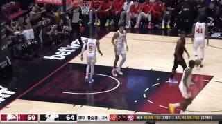 Heat vs. Hawks Play Of The Night: Tyler Herro Nails Three-Pointer After Leaving Defender In The Dust