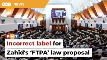 Wrong to call Zahid’s proposed law ‘FTPA’, says Art Harun