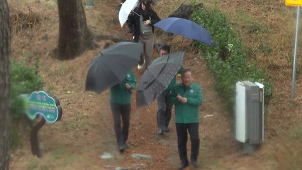 행안부 장관, 강릉시 지진해일 긴급대피장소 현장 점검 / YTN