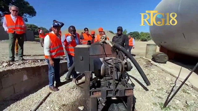 Lansman travay reyabilitasyon wout nasyonal # 6 sòti kafou lanmò nan komin Quatier Morin