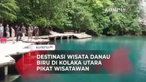 Intip Indahnya Pesona Destinasi Wisata Danau Biru di Kolaka Utara