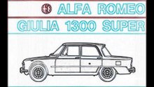 Alfa Romeo Giulia 1300 1972