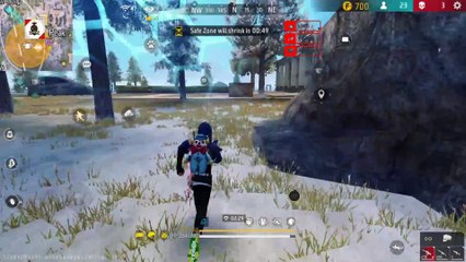 Free Fire : EPIC WIN! Total 18 Kills SOLO VS SQUAD Match Best Highlights Gameplay