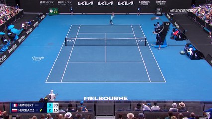 Hurkacz a passé son premier test de Français, face à Humbert : le résumé