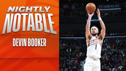 Devin Booker Scores 52 Points in Three Quarters to Lead Suns Past Pelicans 🏀