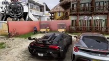 Lamborghini Huracán STO & Ferrari 488 Pista _ Forza Horizon 5 _ Thrustmaster T300RS gameplay