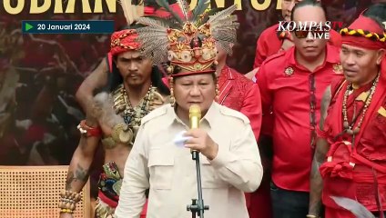 Prabowo: Kalau Ada Anak Dayak Mau Sekolah di Taruna Nusantara, Saya Siap Jemput