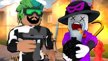  KORKUNÇ LARRY ÖLDÜ EVİ HAVAYA UÇTU  | BREAK IN STORY YENİ SON | ROBLOX TÜRKÇE HAN KANAL
