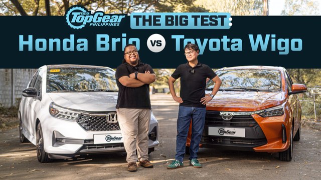 2024 Honda Brio vs Toyota Wigo: Big Test of small hatchbacks | Top Gear Philippines