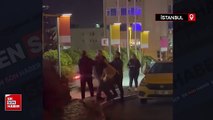 İstanbul'da taksi şoförü kadına saldırdı: Yerde sürükleyerek darbetti