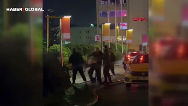 Şişli'de skandal anlar: Taksi şoförü kadın müşteriyi yerlerde sürükledi!