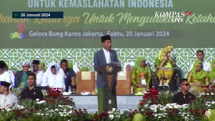 Download Video: Jokowi Ungkap Gelontorkan Bansos Rp443 T di Harlah Muslimat NU