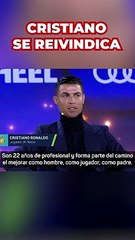 Cristiano se reivindica en los Globe Soccer Awards