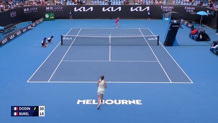 Open d'Australie - Dodin en 8ème après avoir battue sa compatriote Burel
