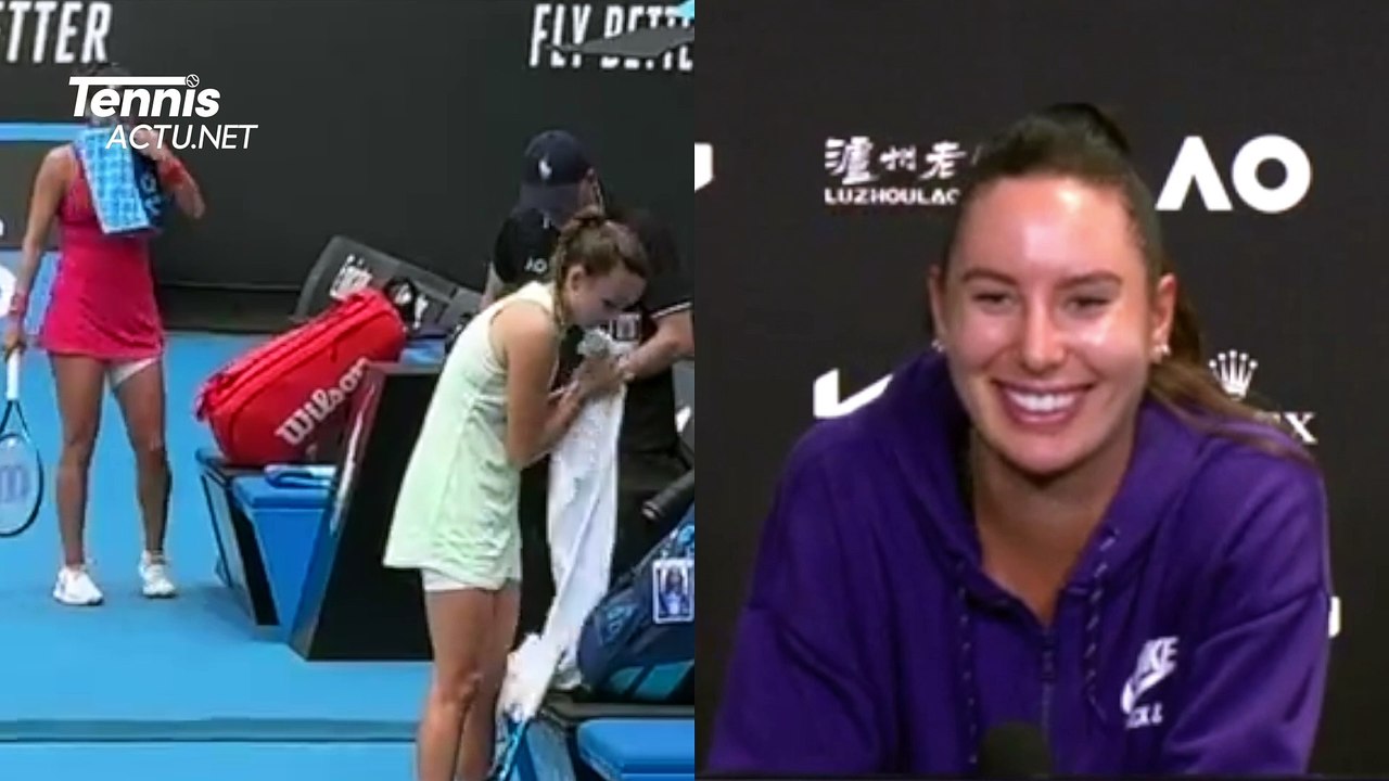Open d'Australie 2024 - Océane Dodin : "J'essaie de ne pas me prendre la tête et de ne pas attendre grand-chose. Jusqu'à maintenant, ça marche"
