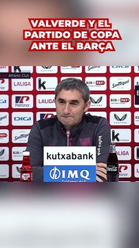 Valverde tras el emparejamiento contra el Barça: No vamos a decir que hemos tenido suerte