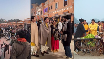 Ramayan Ram Arun Govil, Deepika Chikhalia, Sunil Lahri Ram Aaye Hai Song Shooting BTS Full Video