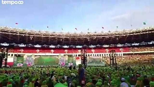 Presiden Jokowi Bahas Bansos di Peringatan Harlah NU dan Muslimat NU