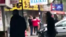 Adana'da sokak ortasında kadına şiddet