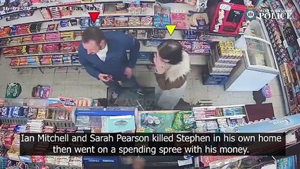 Stephen Kershaw: Shocking video shows pair who killed Yorkshire man on spending spree with his money