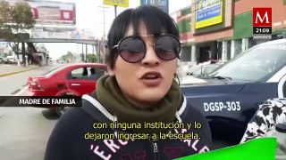 Padres bloquean avenida López Portillo en Coacalco; denuncian abusos sexuales en escuela