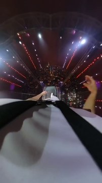 Huge front flip on the wheel of death captured on the _insta360 X3 with chest mount