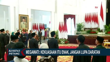 Pidato Megawati soal 'Kekuasaan Enak, Jangan Lupa Daratan' Tertuju ke Jokowi?