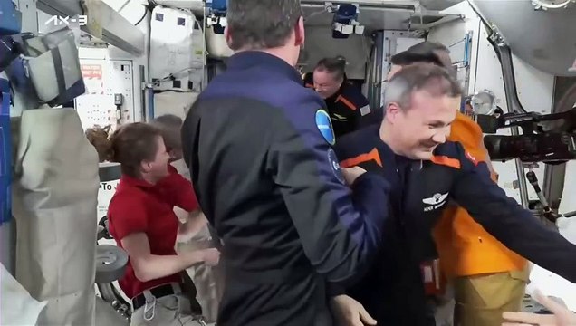 İlk Türk Astronot Alper Gezeravcı, Uluslararası Uzay İstasyonuna giriş yaptı