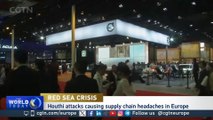 Houthi attacks causing supply chain headaches in Europe