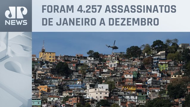 Número de mortes violentas no RJ é o mais baixo desde 1991