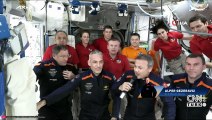 Dünya'ya Türkçe mesaj! İlk Türk astronot Gezeravcı’dan ISS’te ilk konuşma
