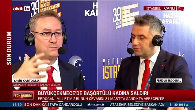 Başakşehir Belediye Başkan ve Adayı Yasin Kartoğlu hedeflerini anlattı