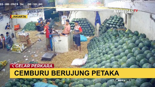 Pemilik Kios Semangka Sebut Korban dan Pelaku Penyiraman Air Keras Saling Kenal!