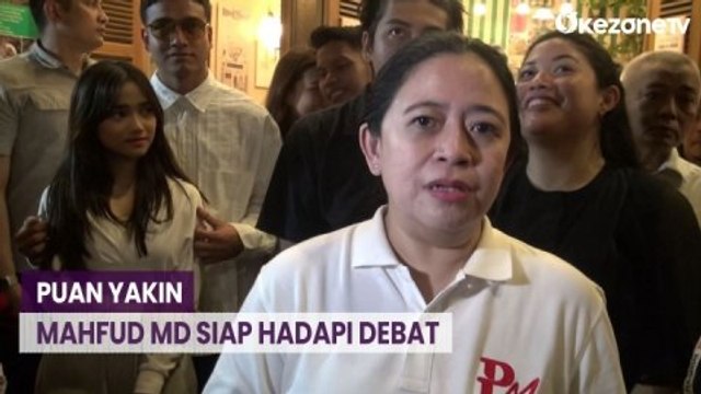 Puan Maharani Optimis Mahfud MD Siap Hadapi Debat Cawapres