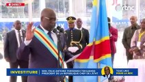 Félix Tshisekedi a prêté serment pour son deuxième mandat au stade des martyrs de Kinshasa