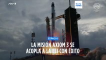 La nave espacial Ax-3 se acopla a la EEI, la misión la lidera el hispanoestadounidense López Alegría