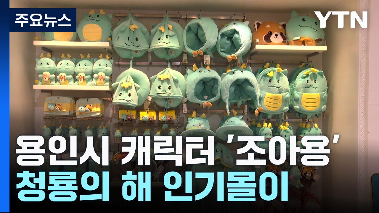 용인시 캐릭터 '조아용', 청룡의 해 인기몰이 / YTN