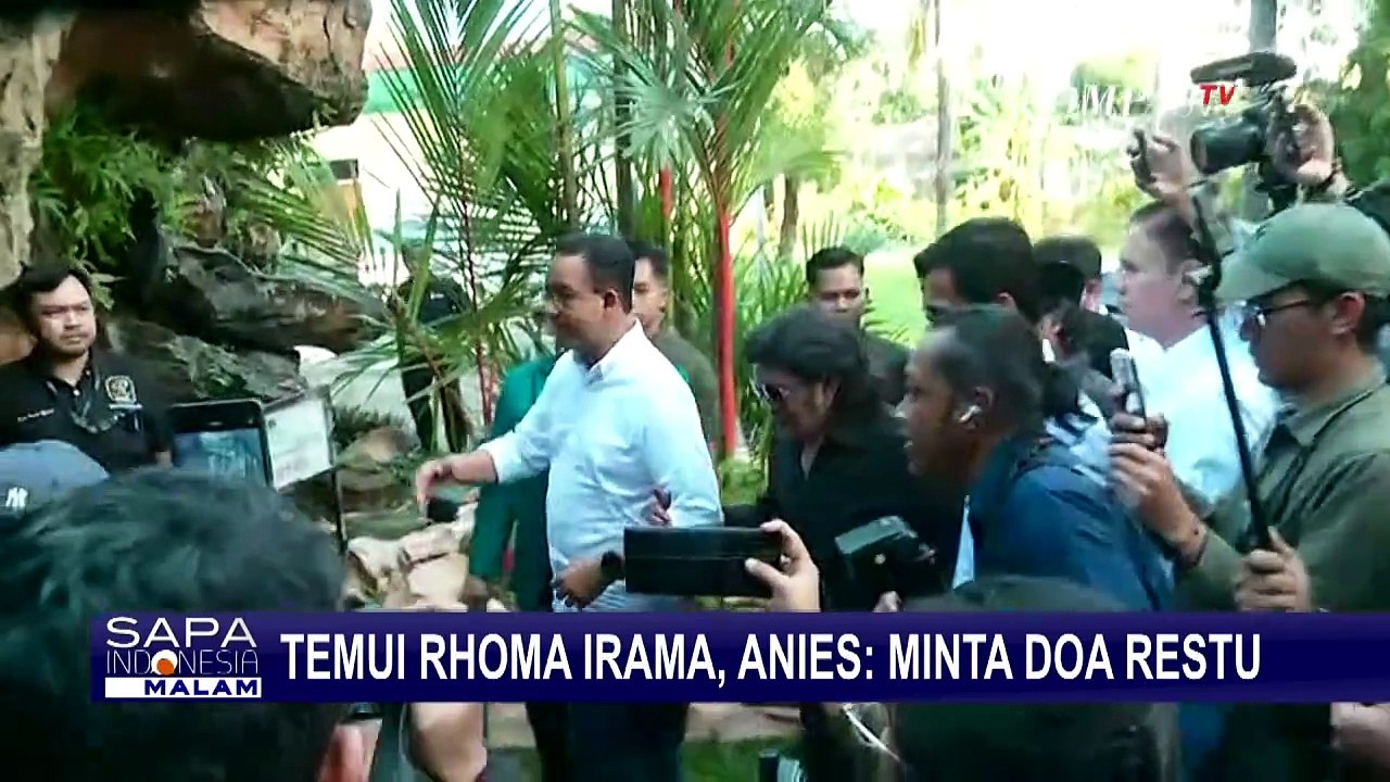 Kunjungi Kediaman Rhoma Irama di Depok, Anies Sebut Minta Doa Restu